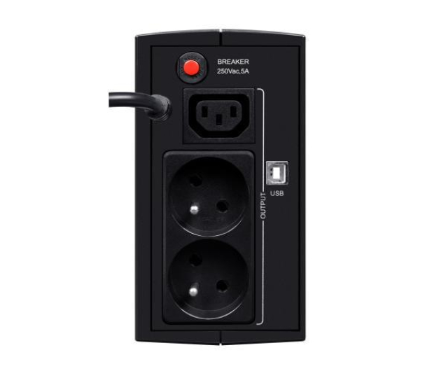 Ever UPS DUO 550 PL (550VA/330W, 2x PL, USB, AVR) - 679995 - zdjęcie 3